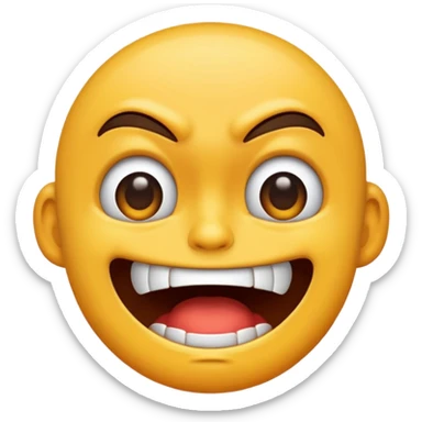 Cringing 😬 👿  sticker