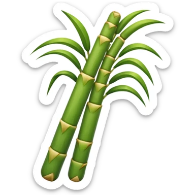 Sugarcane sticker