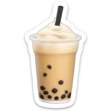 milk tea boba sticker