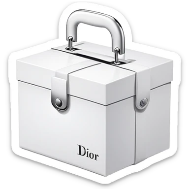 dior box sticker