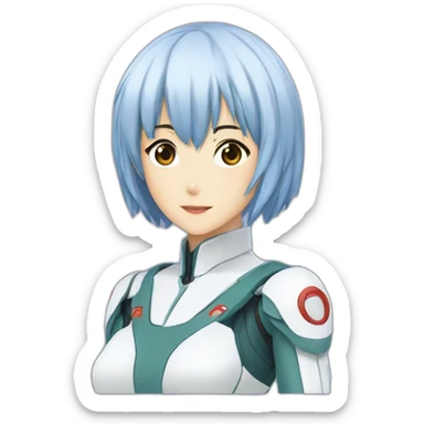 Rei Ayanami sticker