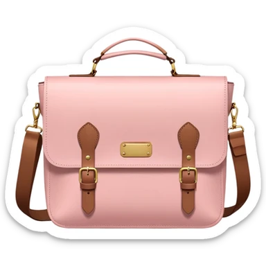 Light pink messenger  sticker