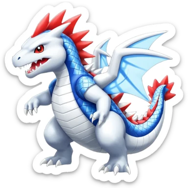Kyurem-Feraligatr-Latias-Reshiram-fusion sticker