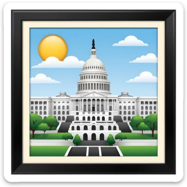 Washington DC sticker