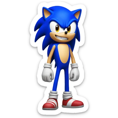 Sonic sticker