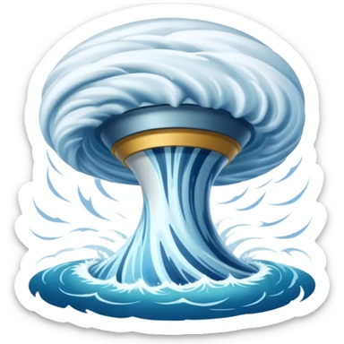Tornado Tsunami sticker