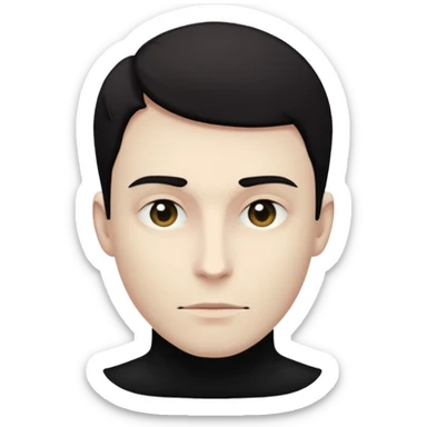 Shadow of a man  sticker