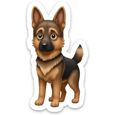 German Shepard sticker