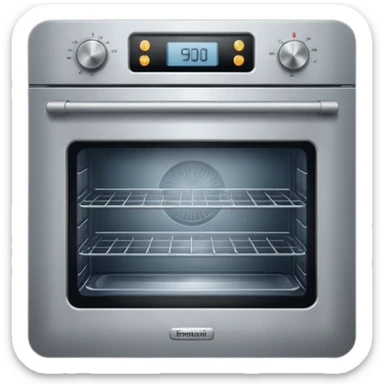 Oven sticker
