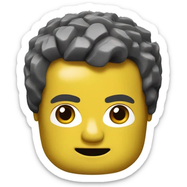 Lego head sticker