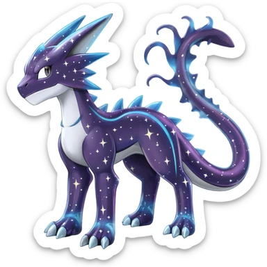 Shiny Starry Wishy Washy Trico-Nargacuga-Silvally-Absol-Digimon-fusion sticker