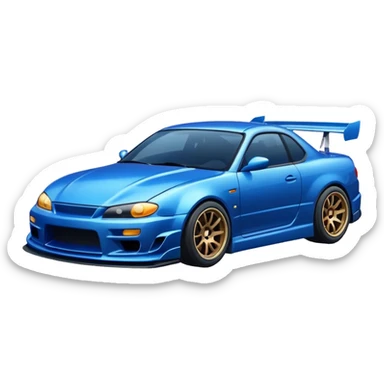 Drift car sticker