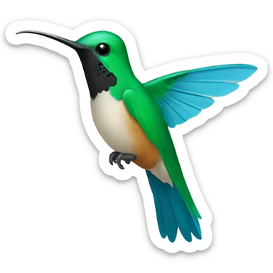 Colibri sticker