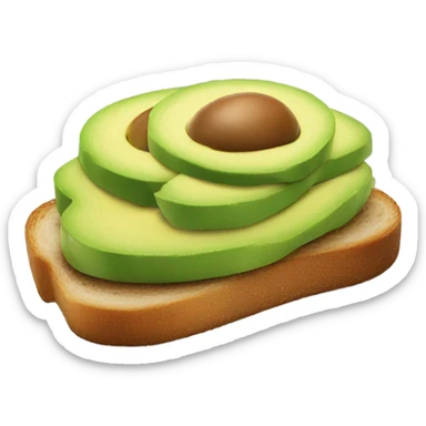 Avocado Toast  sticker