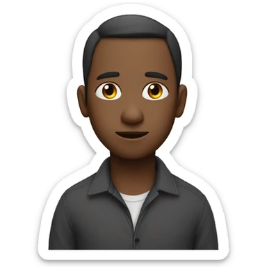 Me at the end of the work week waiting patiently for it to be time to go home  sticker