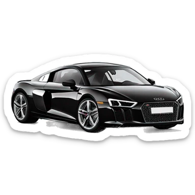 audi r8 v10 sticker
