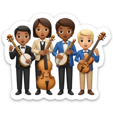 Music Band sticker