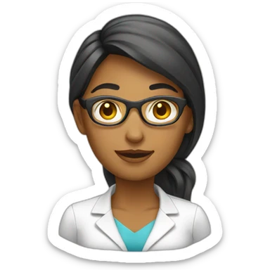 b2b marketing girl sticker