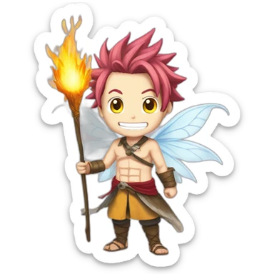 Natsu FAIRY tail sticker