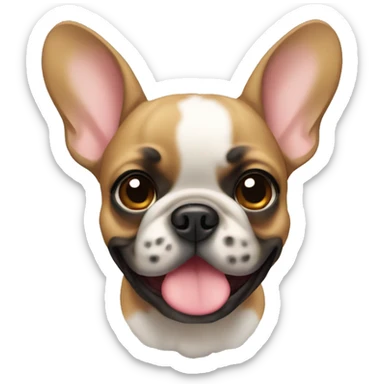 Fawn Frenchie sticker