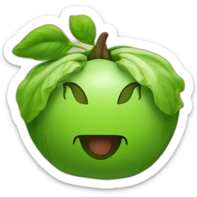 planeta tierra vegetariano sticker