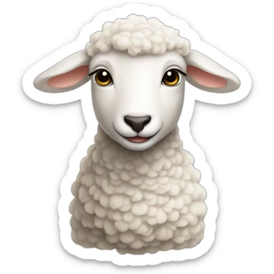Lamb sticker