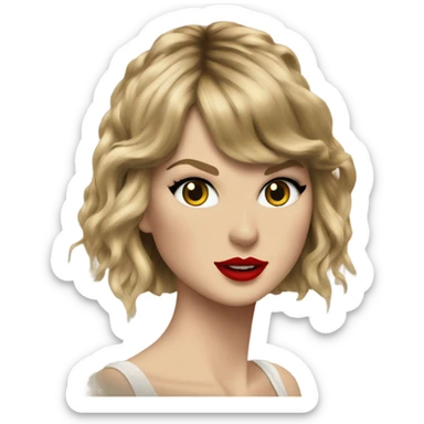 Taylor swift’s reputation album cover sticker