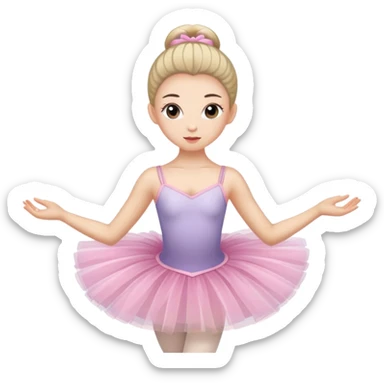 ballet dancer sticker