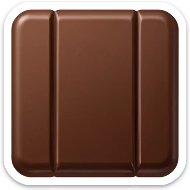 dubai Chocolate piece sticker