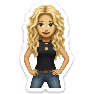 shakira sticker
