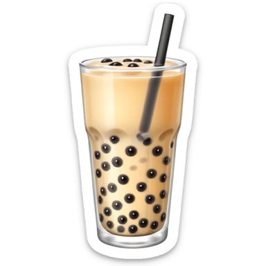 boba tea sticker