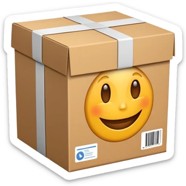 Crée 3  emojis détaillés et stylisés ds du nouveau sèche-cheveux BaByliss PRO Drying Wand.
1️⃣ Emoji du carton d’emballage du produit, fermé, design moderne et professionnel.

 sticker