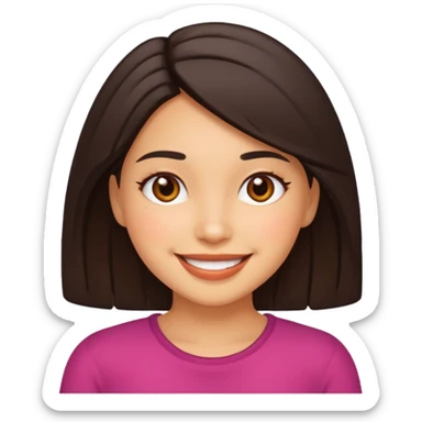 Cute latina  sticker