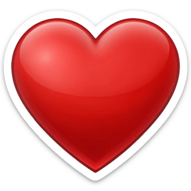 Grid heart sticker