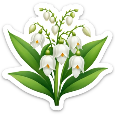 Lillies of the Valley  sticker
