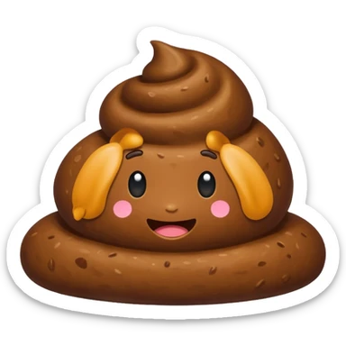 hills pooping sticker