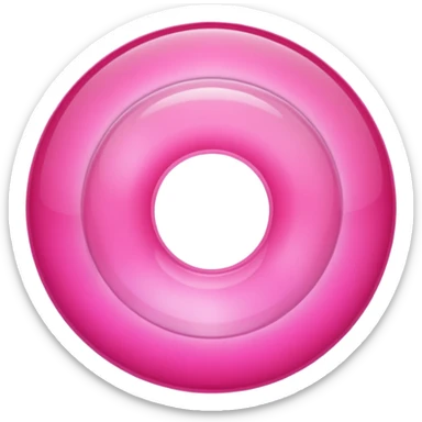 Pink core sticker