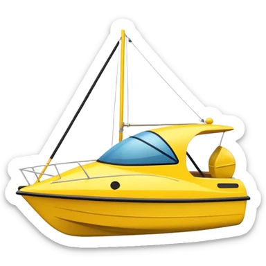 Sunfish boat sticker