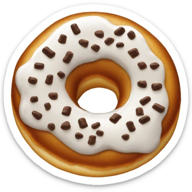 S’mores donut sticker