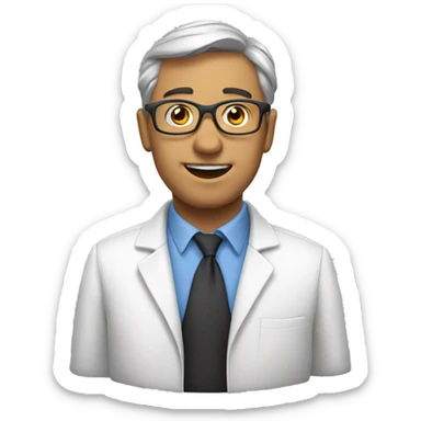 Media scientist sticker