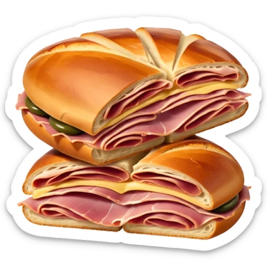 pan de jamon venezolano sticker