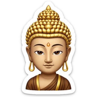 Staff of Budha sticker
