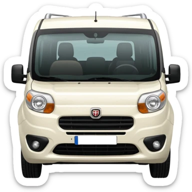 Fiat doblo sağ ön farı sticker
