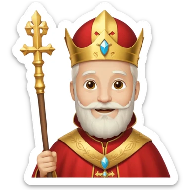 Sint nikolaas sticker