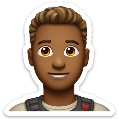 A ❤️ with the letter r in t sticker