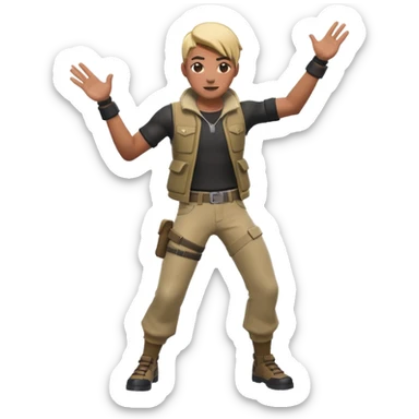 67 Fortnite emote sticker