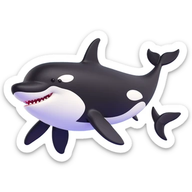 Orca sticker