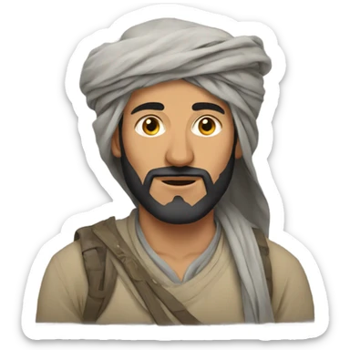 Nomad from Afghanistan sticker