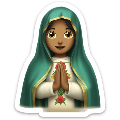 Our Lady of Guadalupe sticker