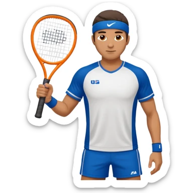 padel player latino sticker